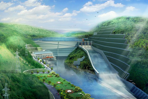 金昌老挝南塔河1号水电站项目